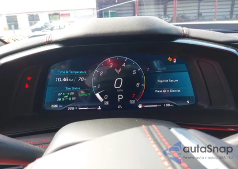 2025 Chevrolet Corvette Stingray Rwd 2Lt z USA, uszkodzony, nr VIN 1G1YB3D41S5108783